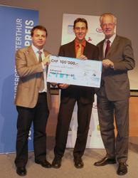 ETH startup company “Advanced Metal Technology AG” wins the Heuberger Winterthur Jungunternehmerpreis 2007